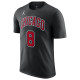 Jordan Ανδρική κοντομάνικη μπλούζα Chicago Bulls NBA Statement Edition T-Shirt Jordan Ανδρική κοντομάνικη μπλούζα Chicago Bulls NBA Statement Edition T-Shirt